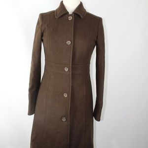 Brown Comfy J. Crew Coat